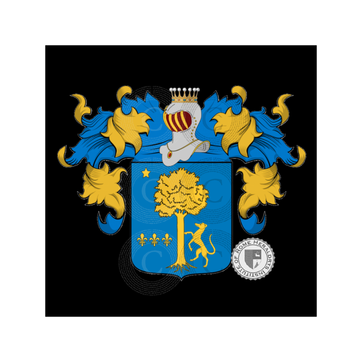 Coat of arms of familyGerbino, Gerobino