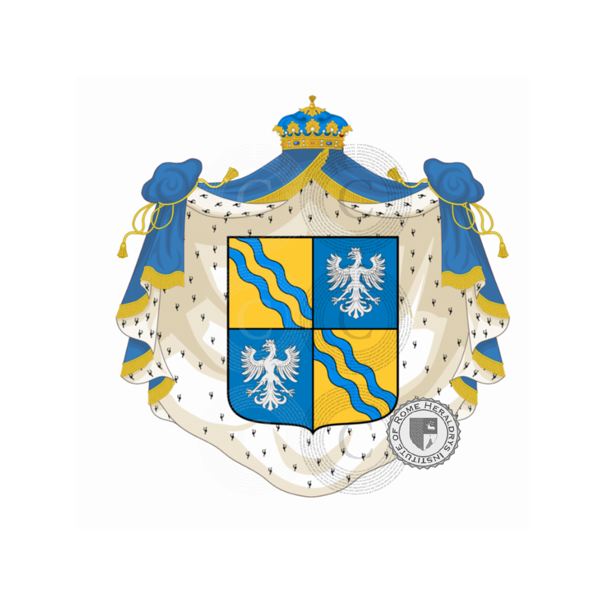 Escudo de la familiaCaetano, Caetani,Caetano,Gaetani,Gaetano