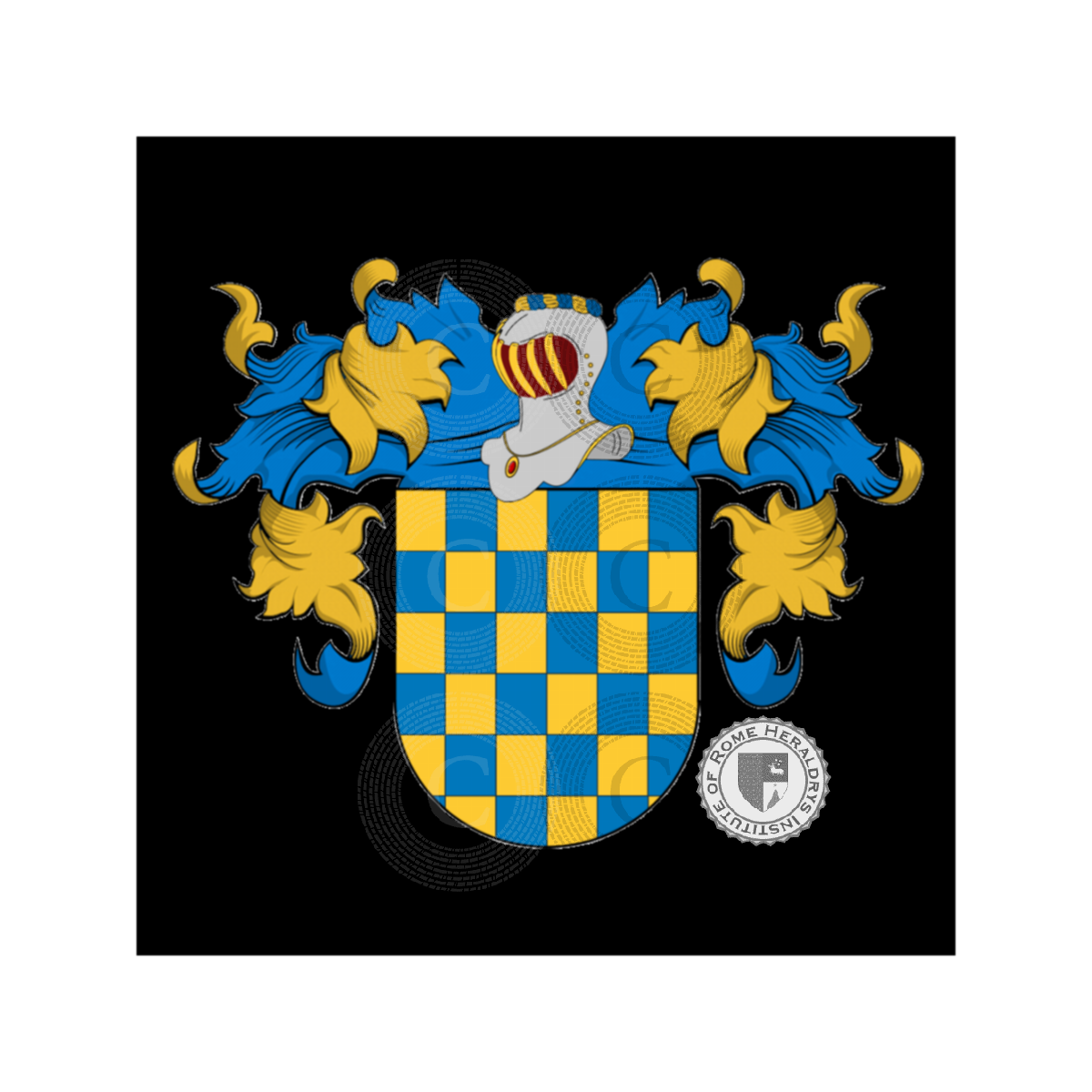 Coat of arms of familyLebrón, Lebron