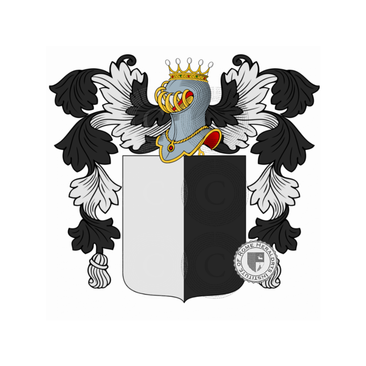 Wappen der FamilieCastello, Castello Aghinolfi,de Castello