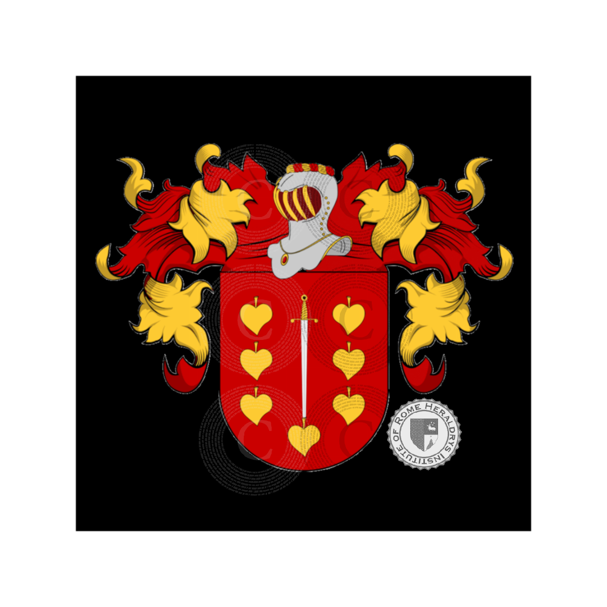 Coat of arms of familyPando