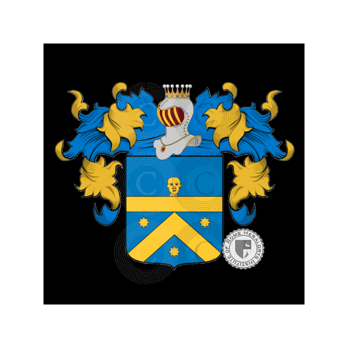 Coat of arms of familyCaruso, Carioso
