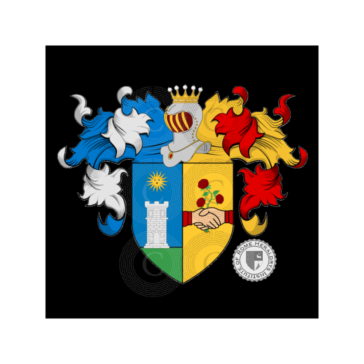Coat of arms of familyMarcelli Flori