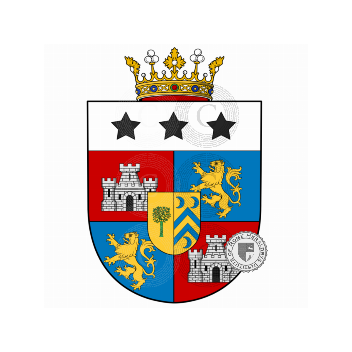 Coat of arms of familySantìs, de Santis,Santis