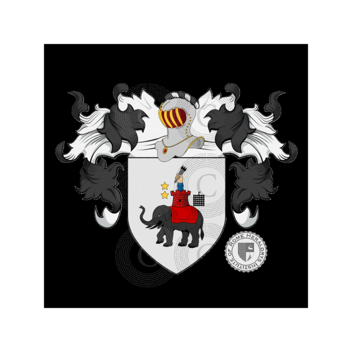 Wappen der FamilieAresu, Areso