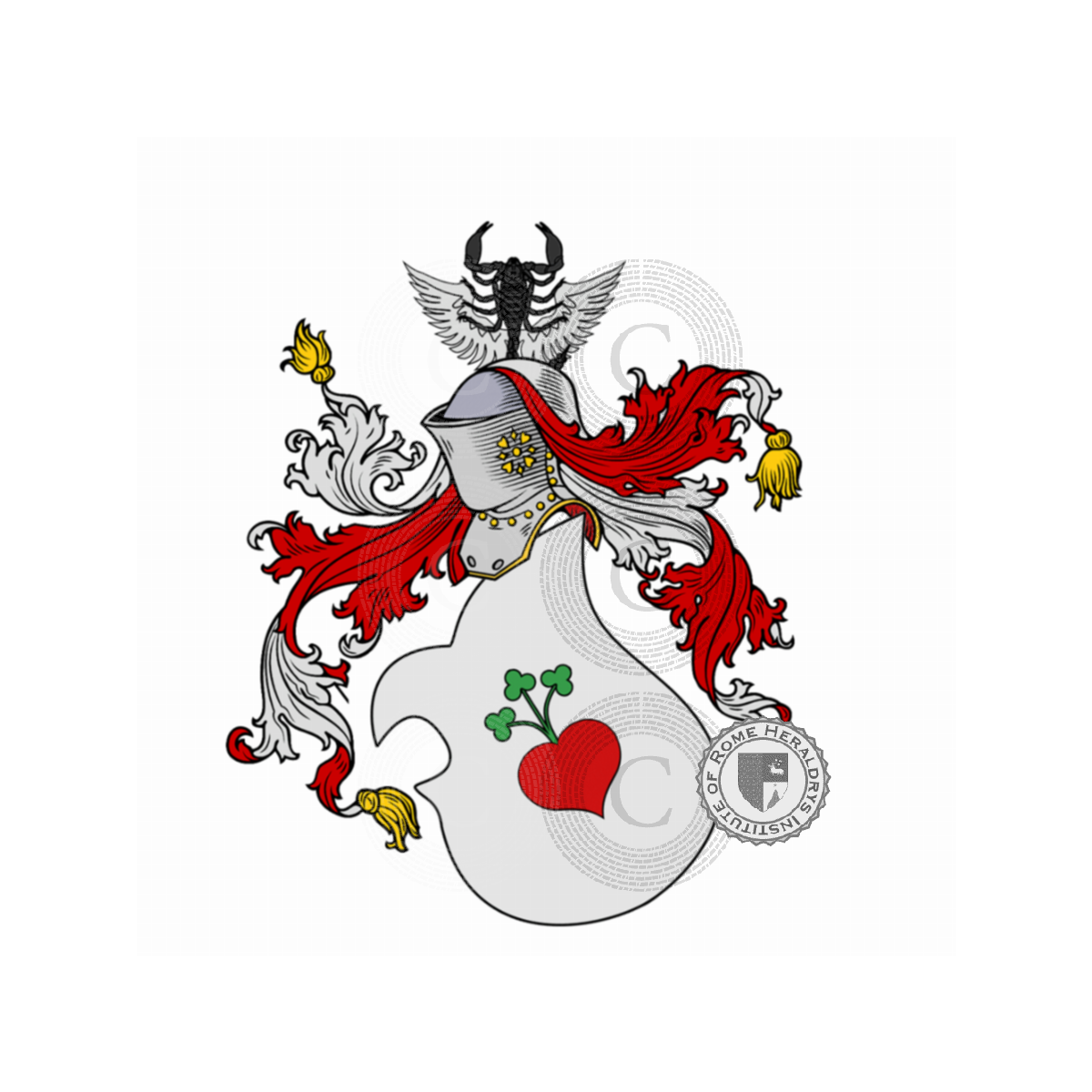 Coat of arms of familyDeich, Diecke