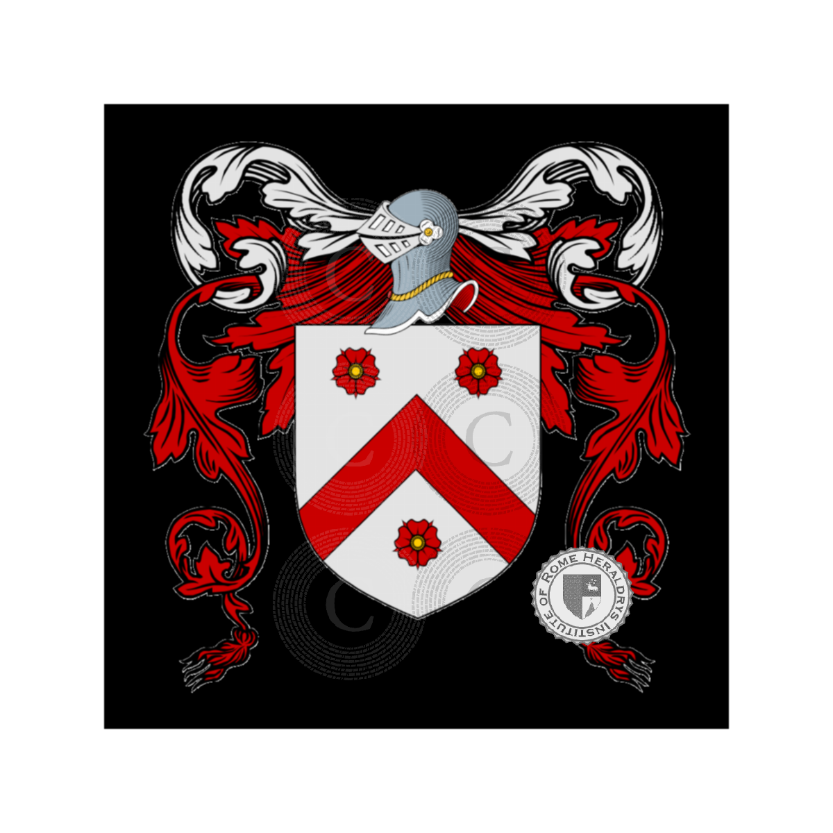 Coat of arms of familyRosiello