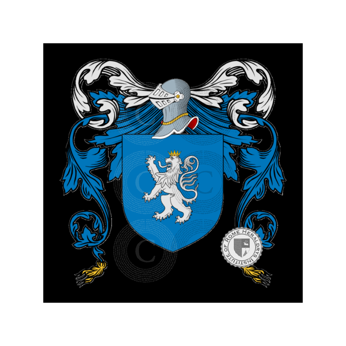 Coat of arms of familyGhilini, Ghilini,Ghilino