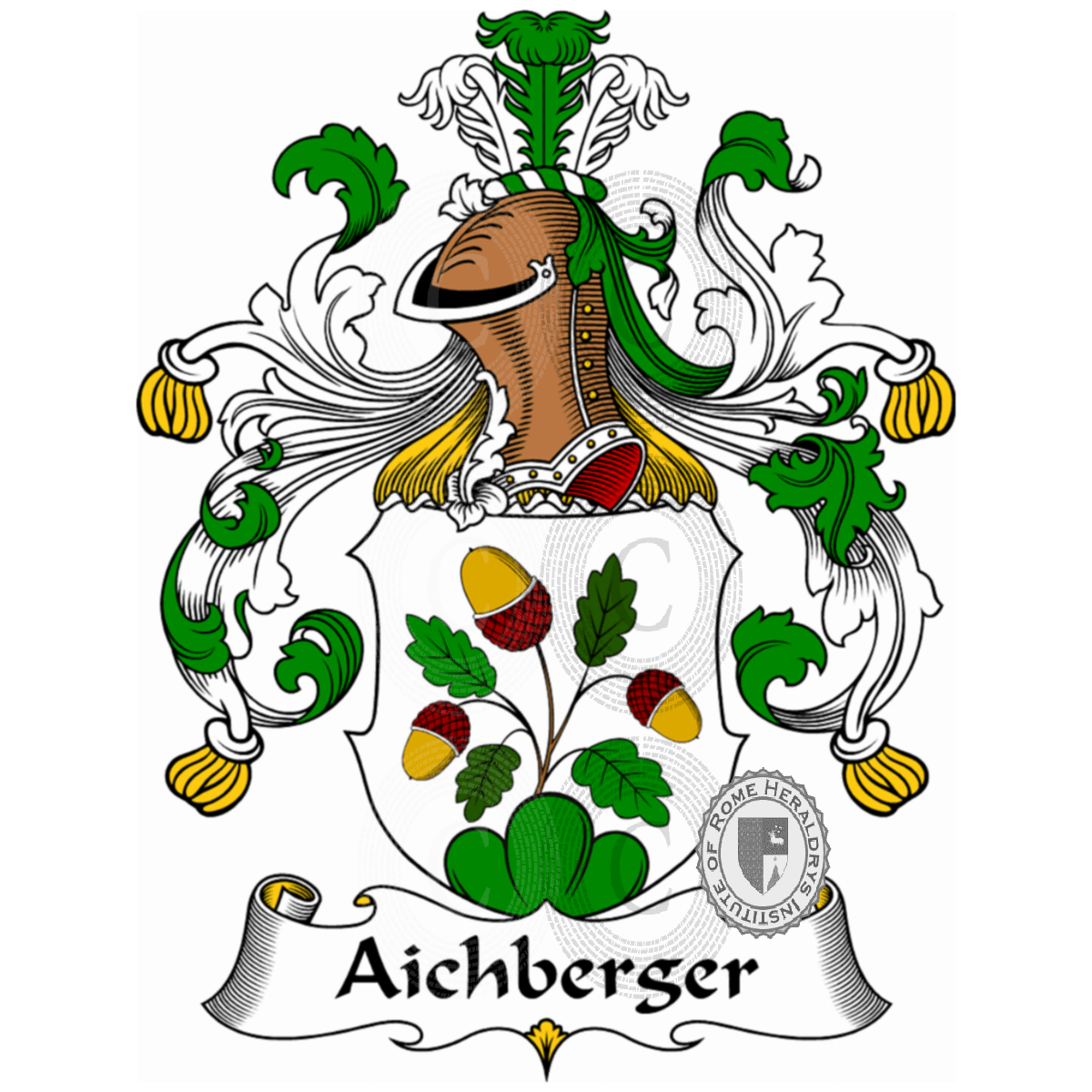 Coat of arms of familyAichberger