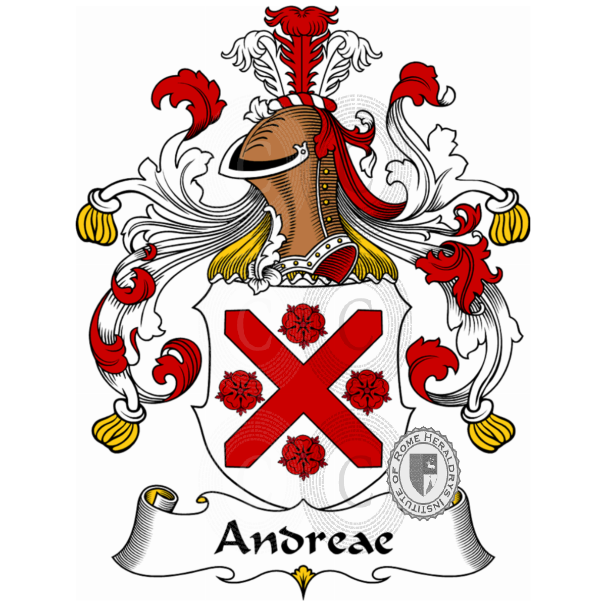 Coat of arms of familyAndreae