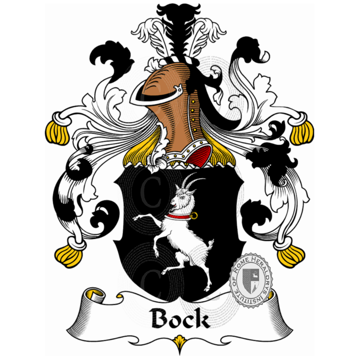Coat of arms of familyBock