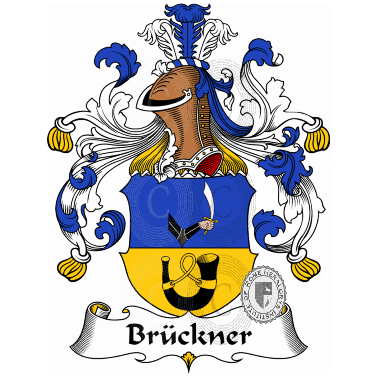 Coat of arms of familyBrückner