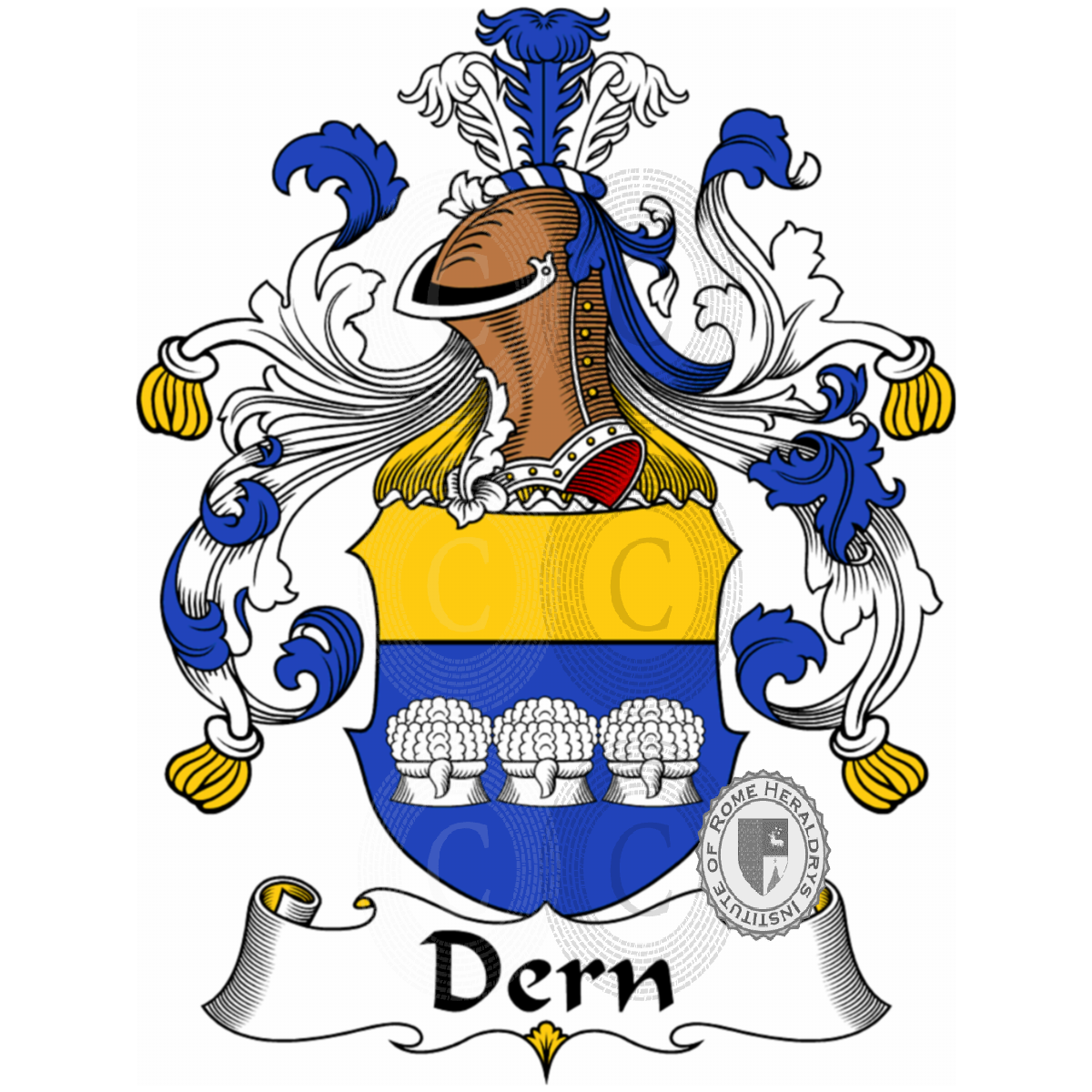 Coat of arms of familyDern