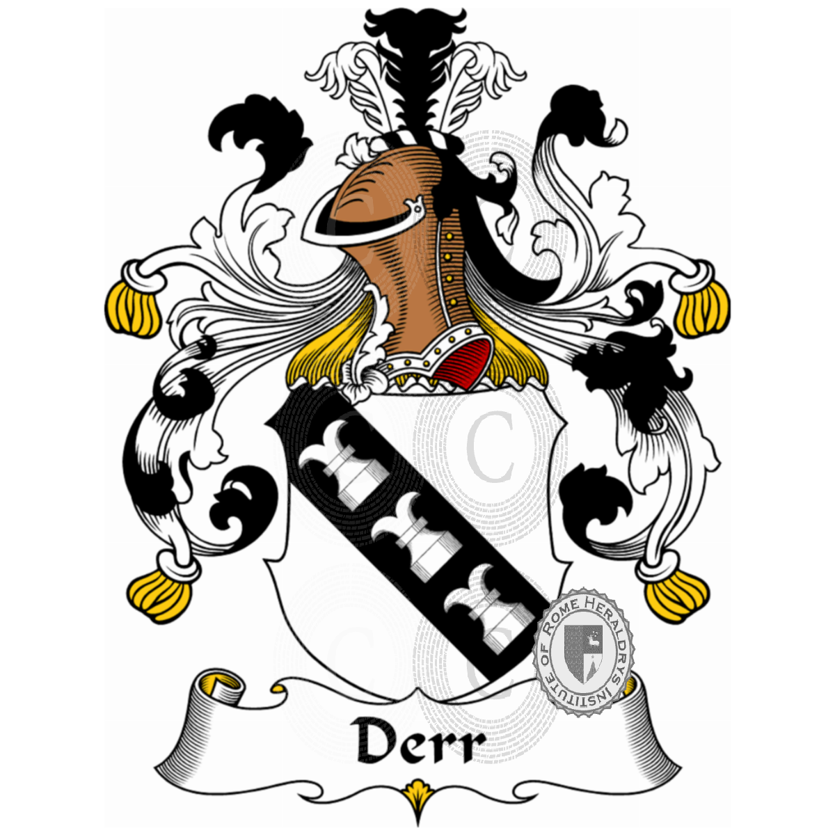 Coat of arms of familyDerr