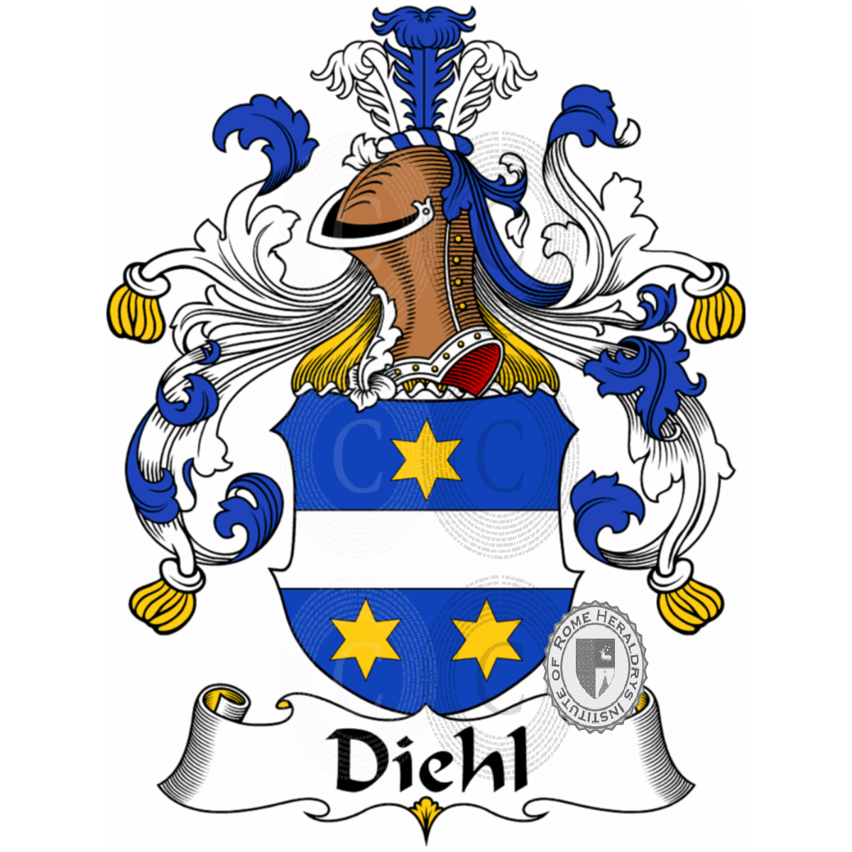 Coat of arms of familyDiehl