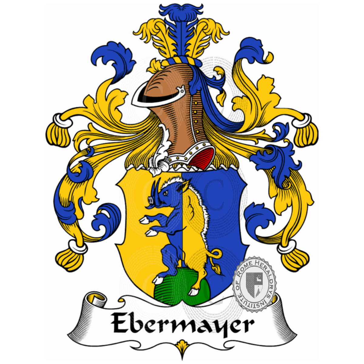 Coat of arms of familyEbermayer