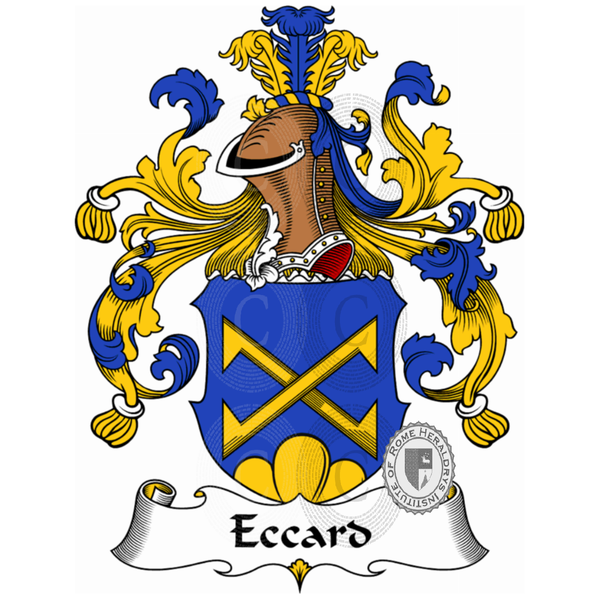 Escudo de la familiaEccard
