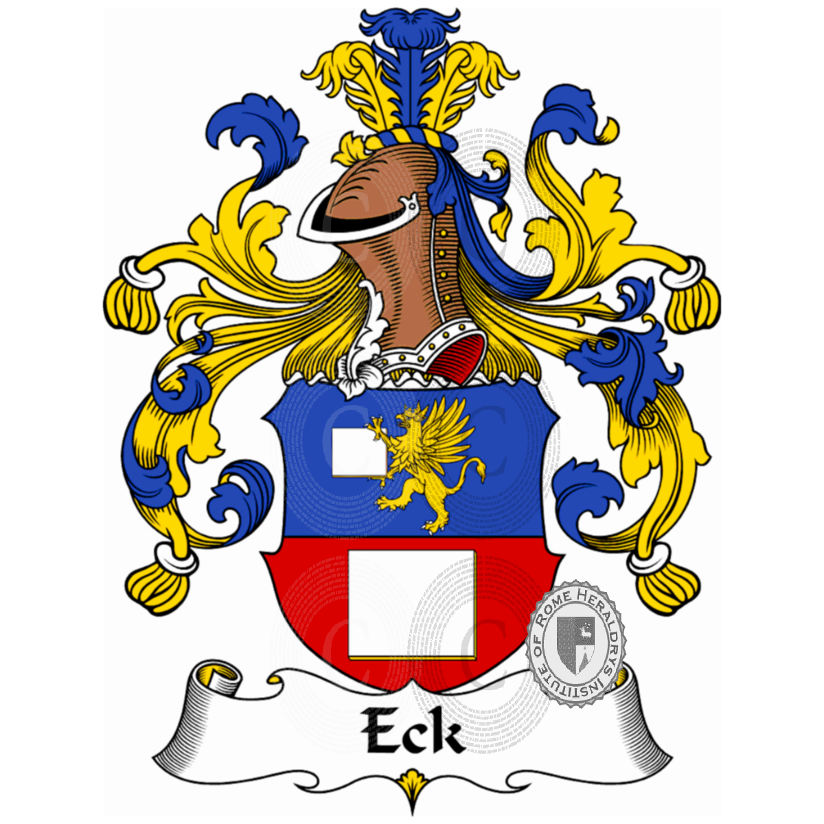 Coat of arms of familyEck