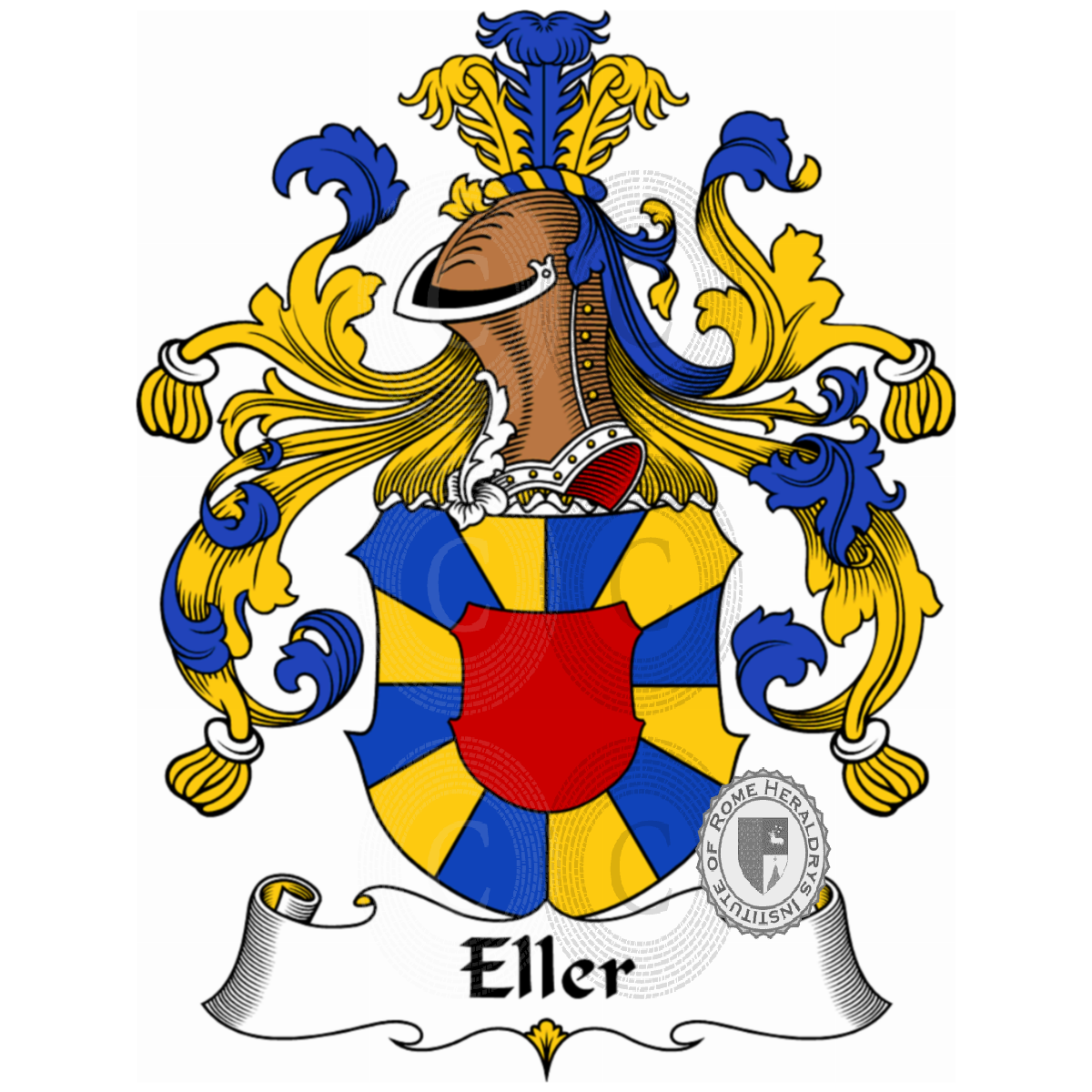 Coat of arms of familyEller