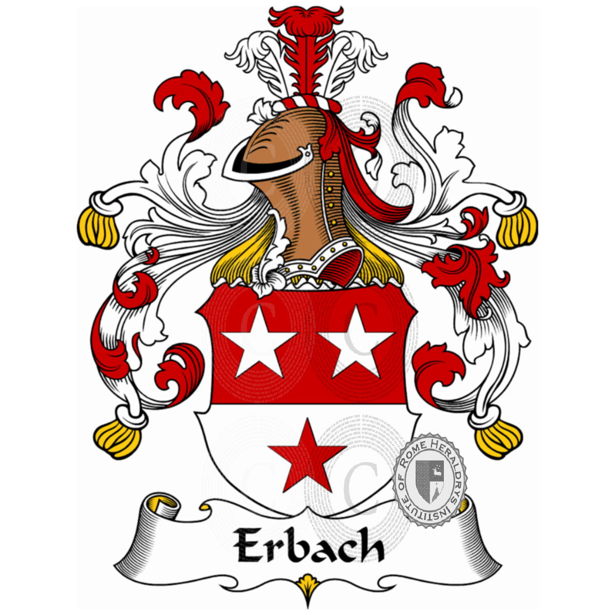 Coat of arms of familyErbach