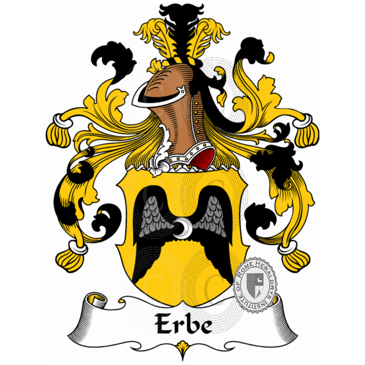 Coat of arms of familyErbe
