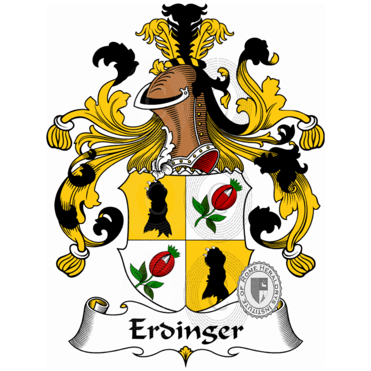 Coat of arms of familyErdinger