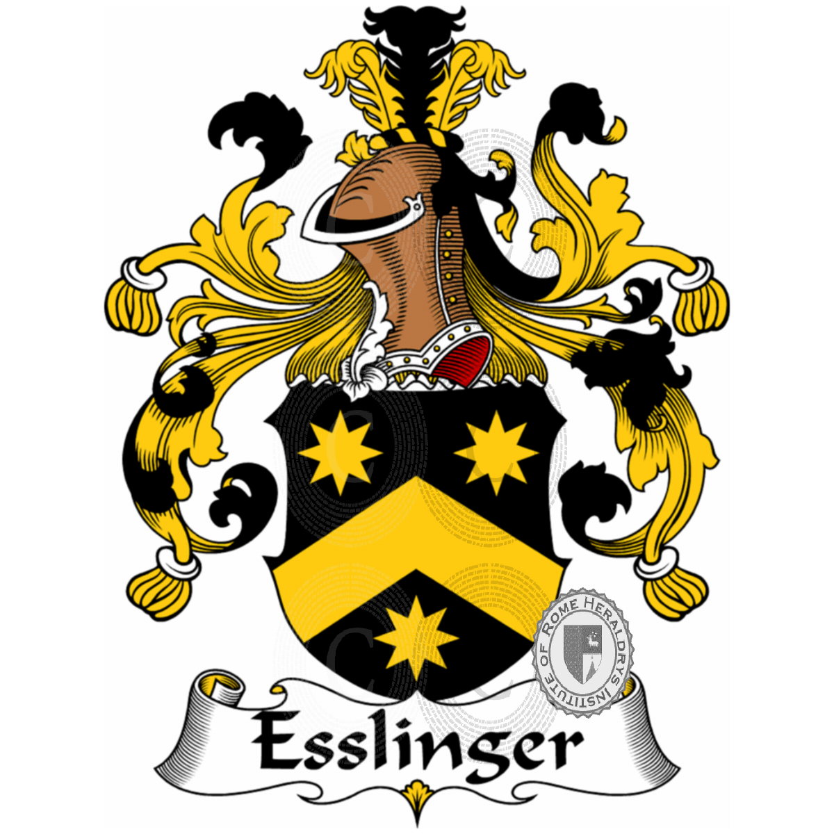 Coat of arms of familyEsslinger, Eßlinger