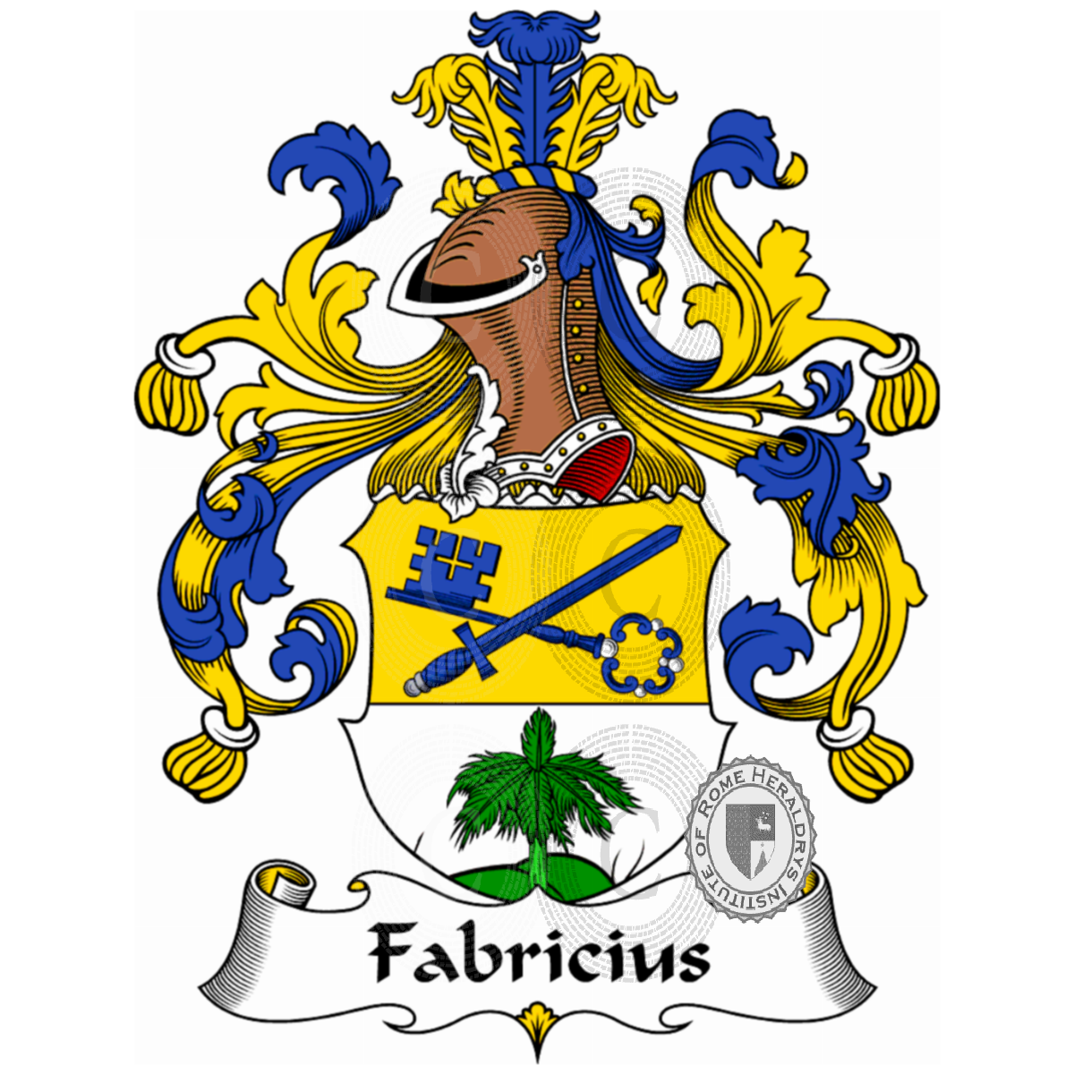 Escudo de la familiaFabricius