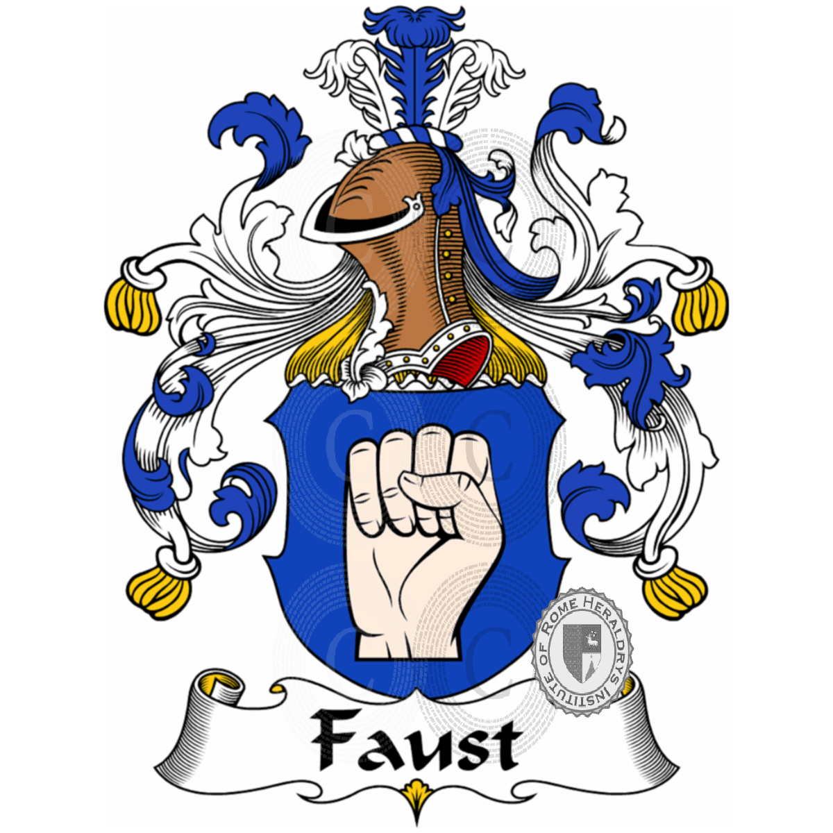 Coat of arms of familyFaust