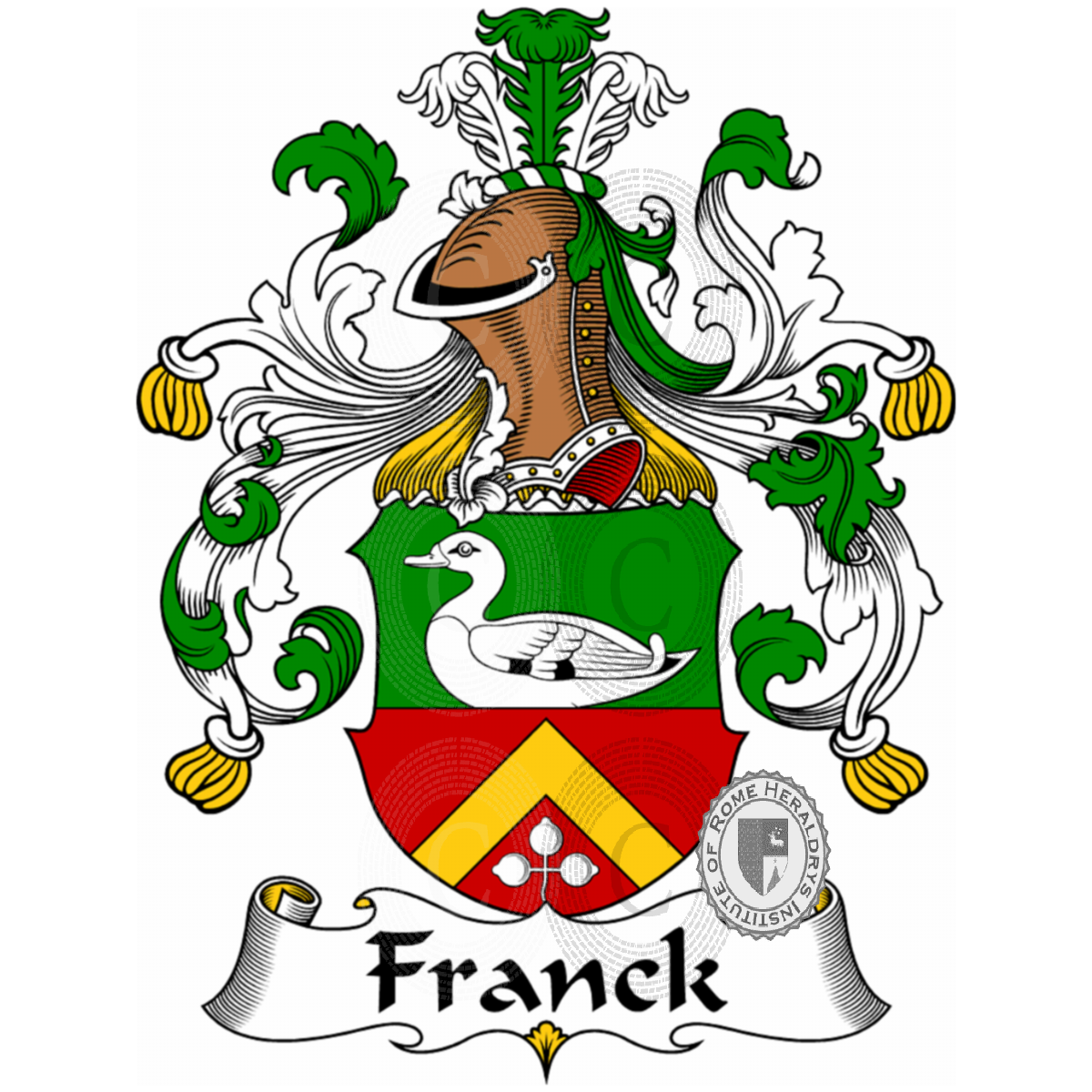 Escudo de la familiaFranck