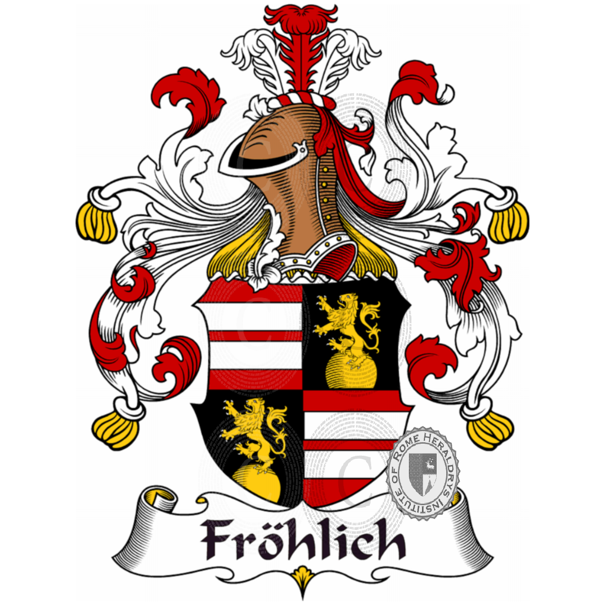Brasão da famíliaFrölich