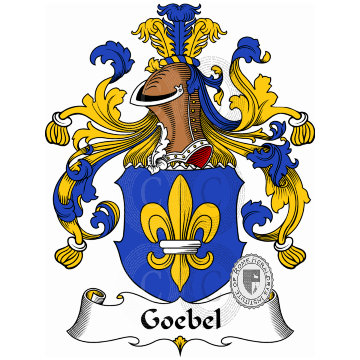 Escudo de la familiaGoebel