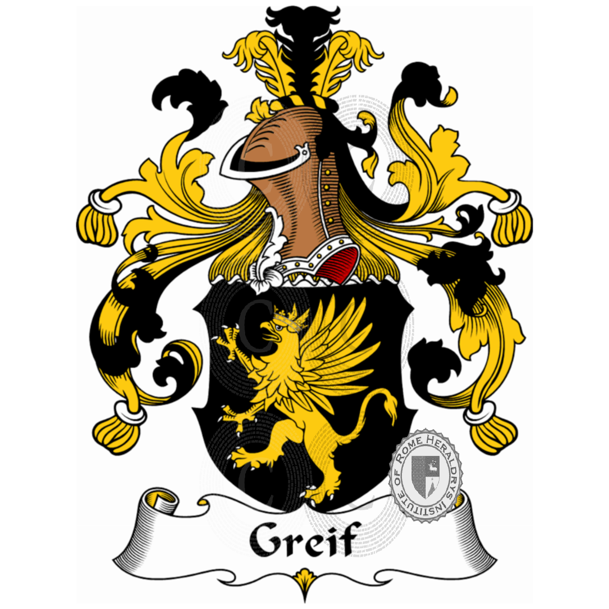 Coat of arms of familyGreif