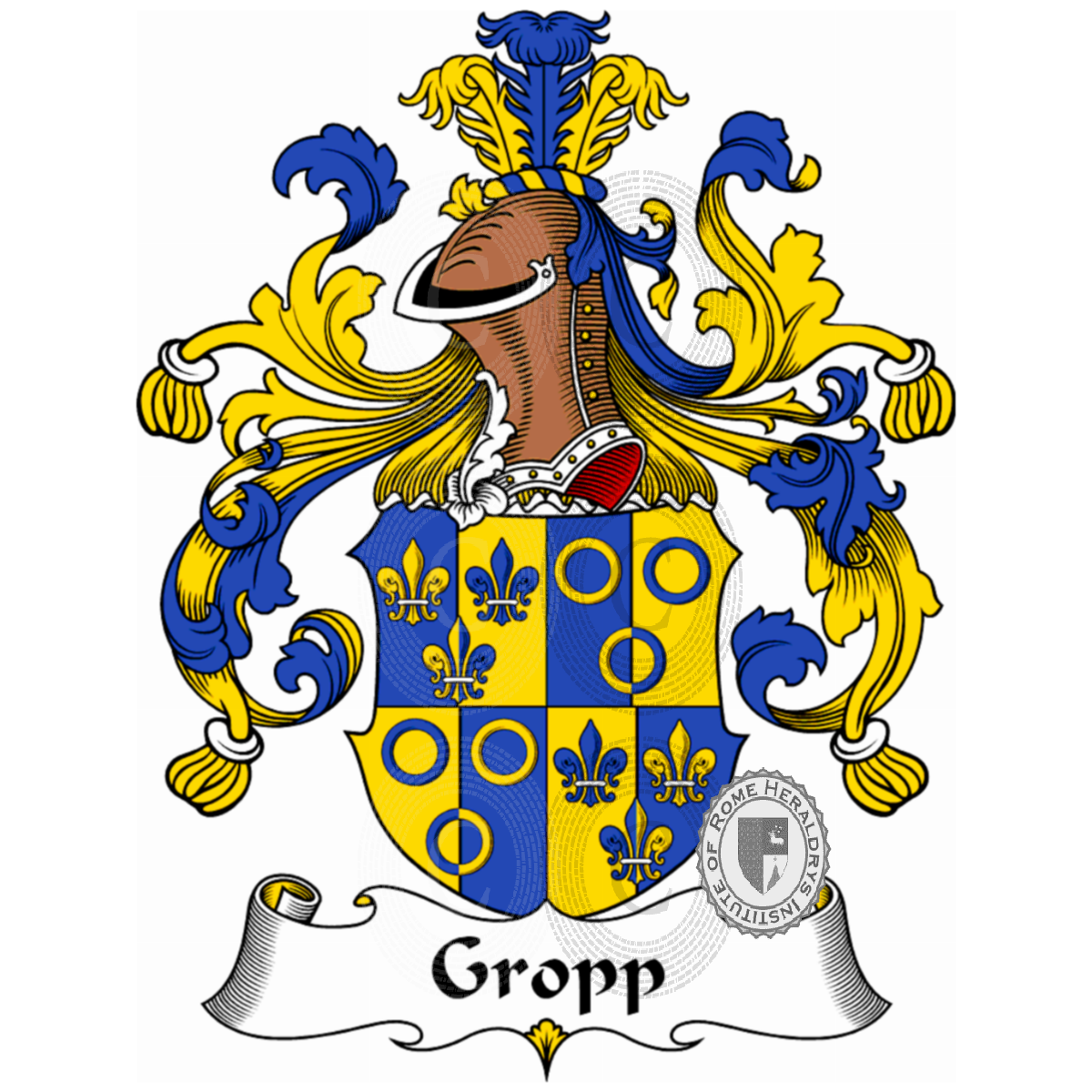 Coat of arms of familyGropp