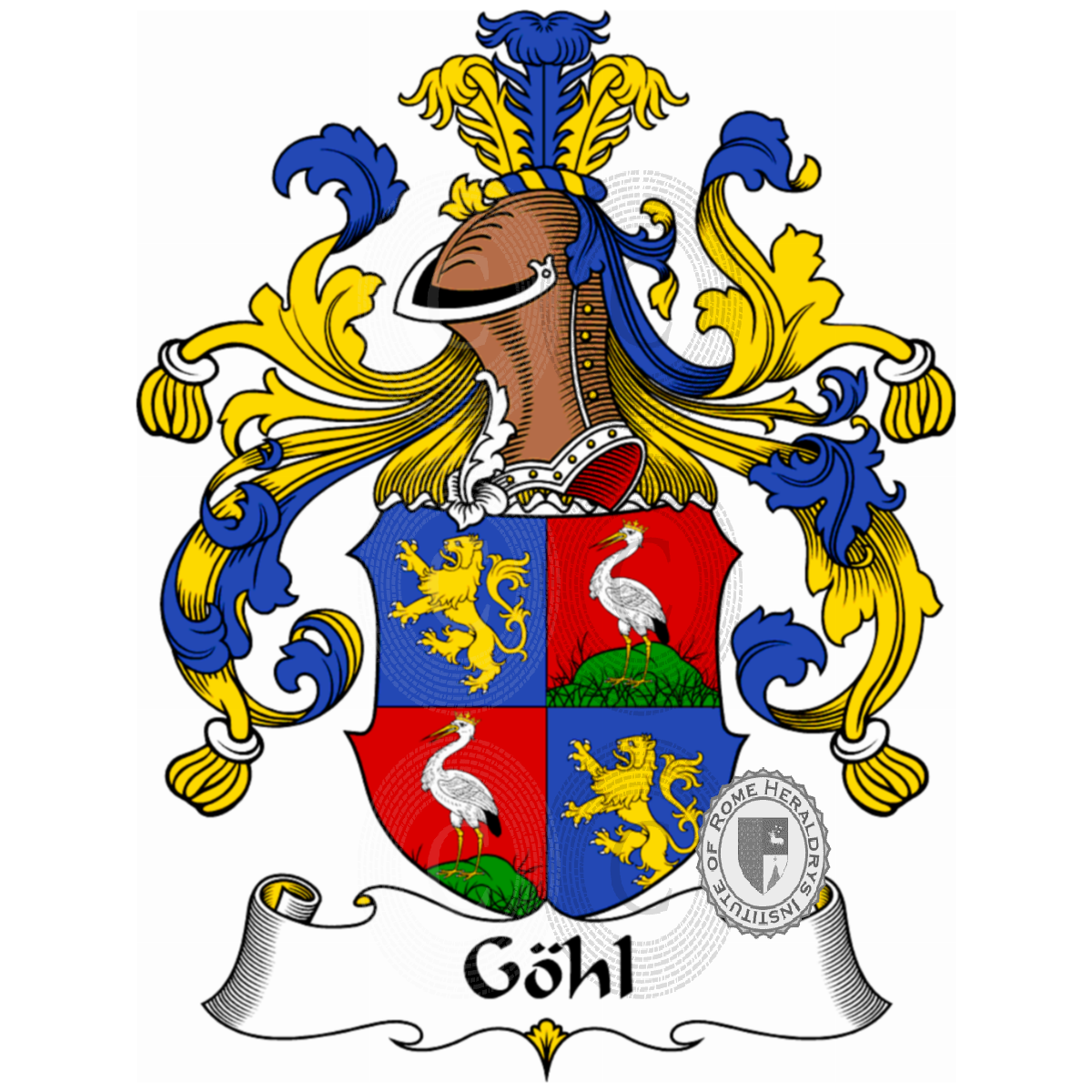Escudo de la familiaGöhl