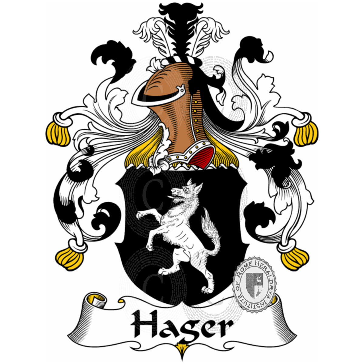 Wappen der FamilieHager