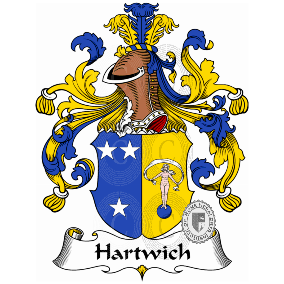 Escudo de la familiaHartwich