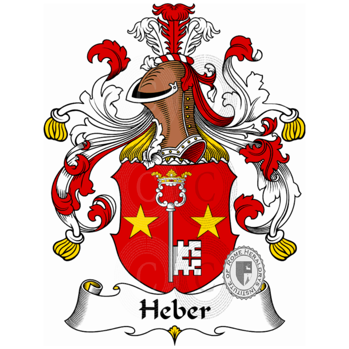 Coat of arms of familyHeber