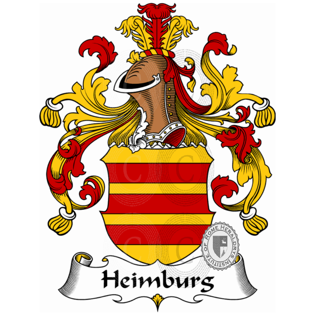 Brasão da famíliaHeimburg, Heimburg