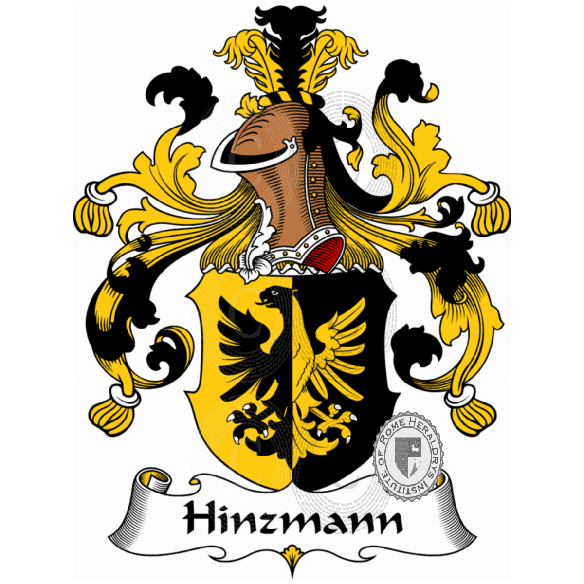 Coat of arms of familyHinzmann