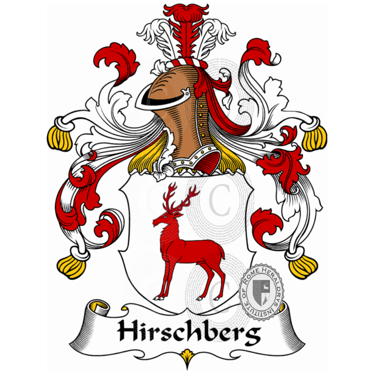 Escudo de la familiaHirschberg