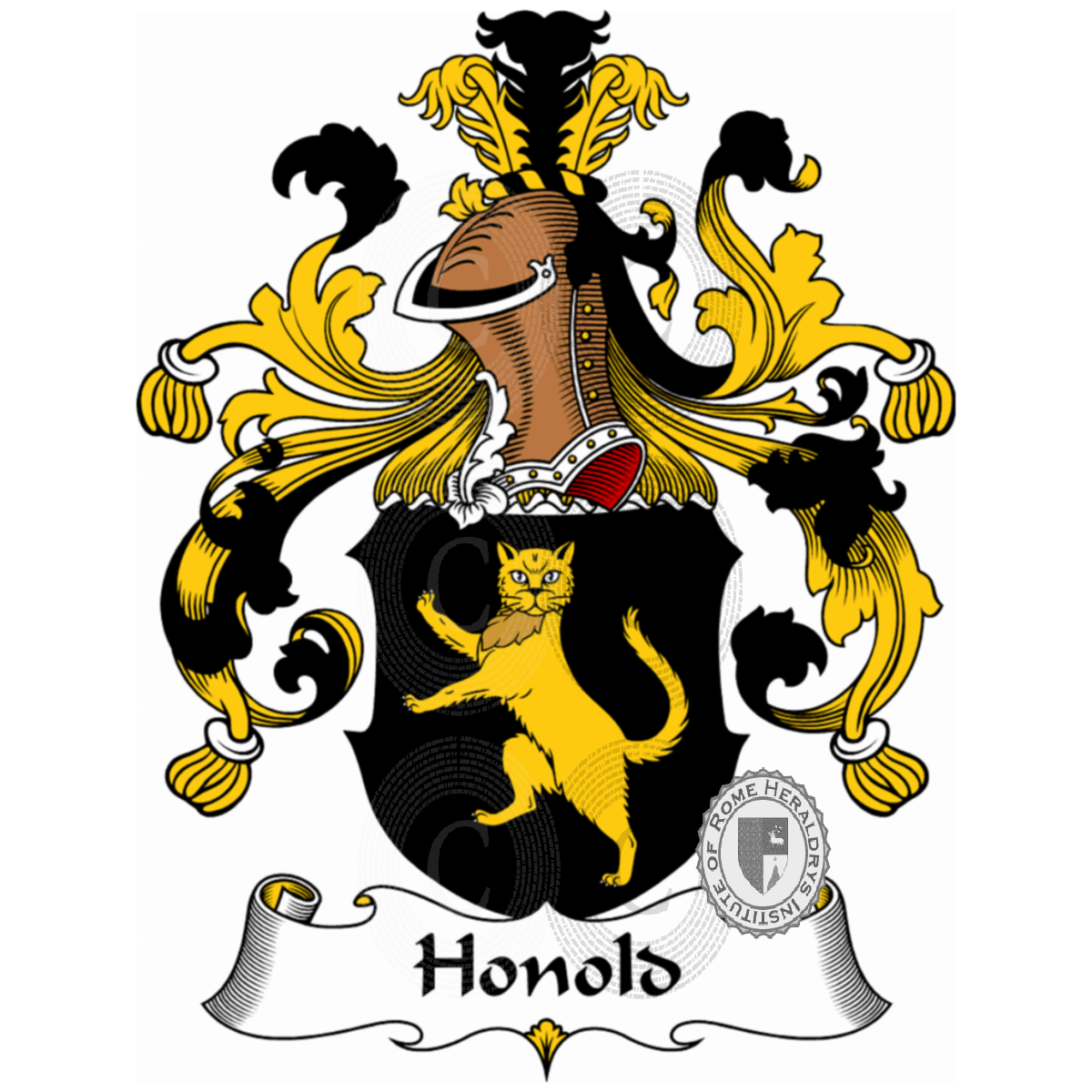 Escudo de la familiaHonold