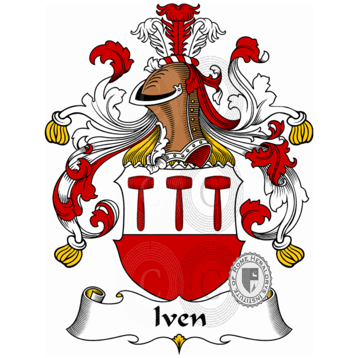 Coat of arms of familyIven