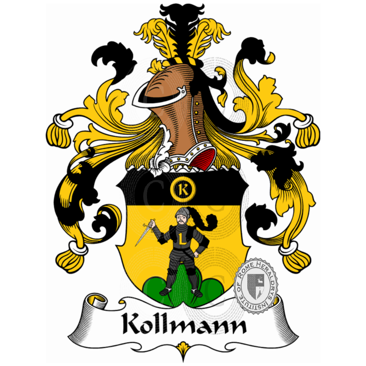 Coat of arms of familyKollmann
