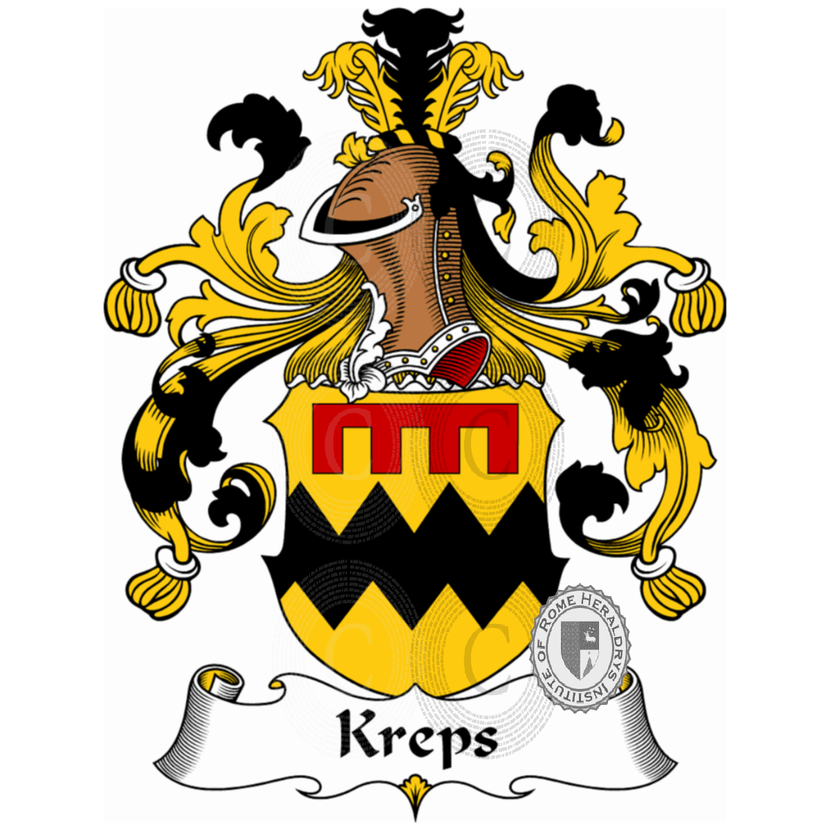 Coat of arms of familyKreps