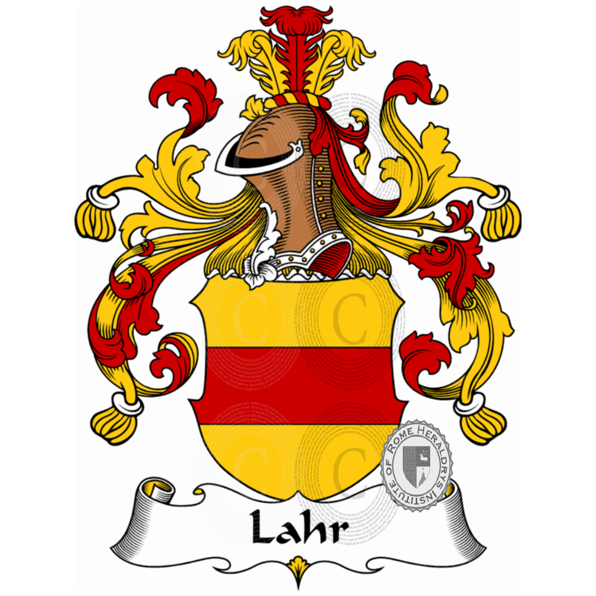 Coat of arms of familyLahr