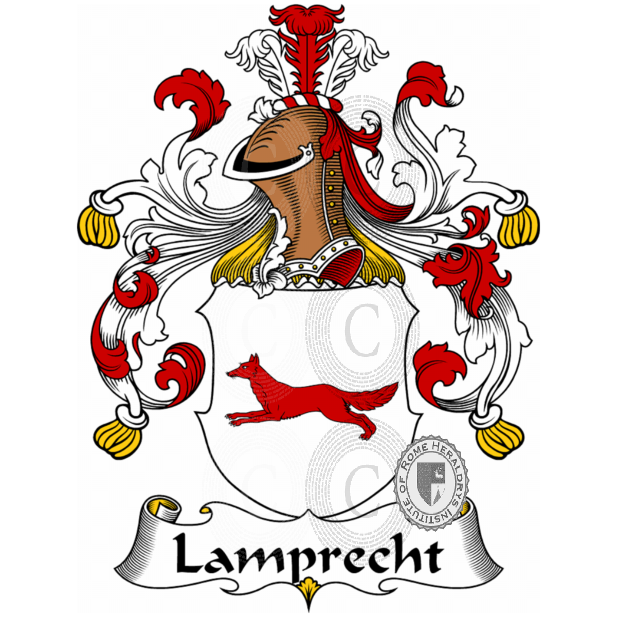 Coat of arms of familyLamprecht
