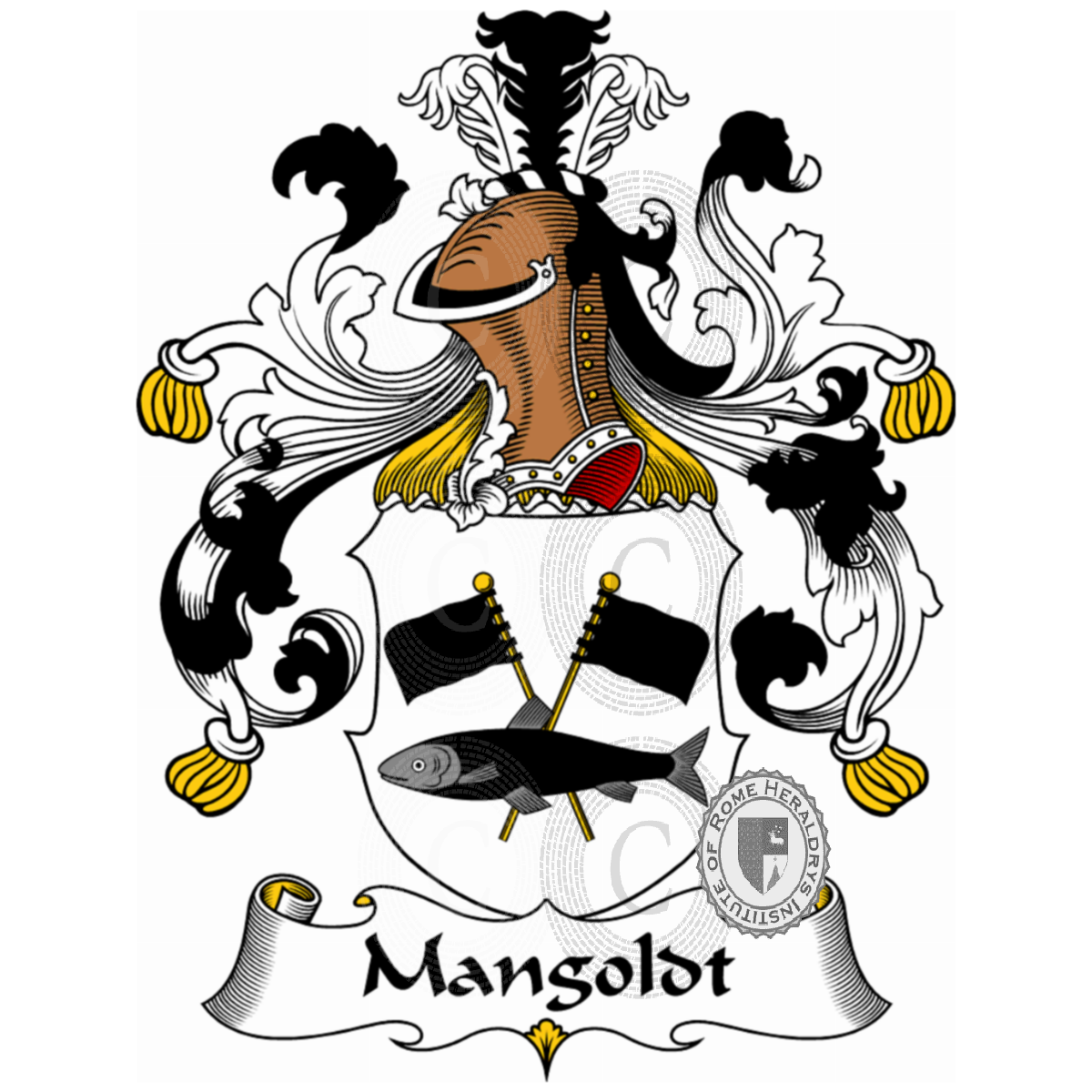 Coat of arms of familyMangoldt