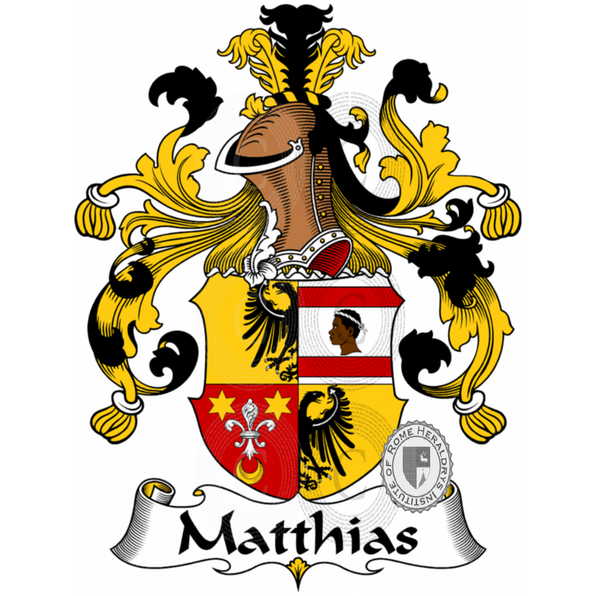 Coat of arms of familyMatthias