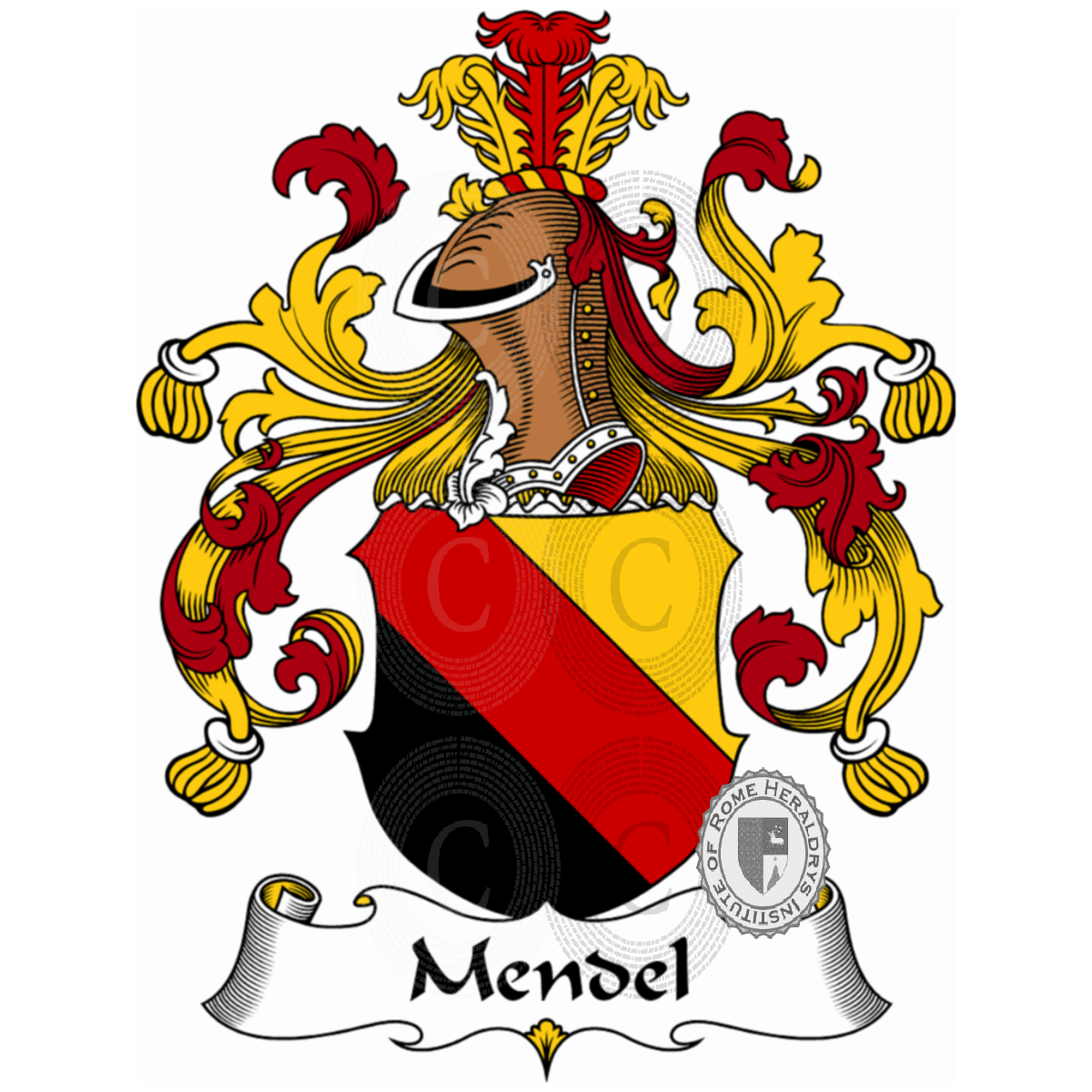 Coat of arms of familyMendel